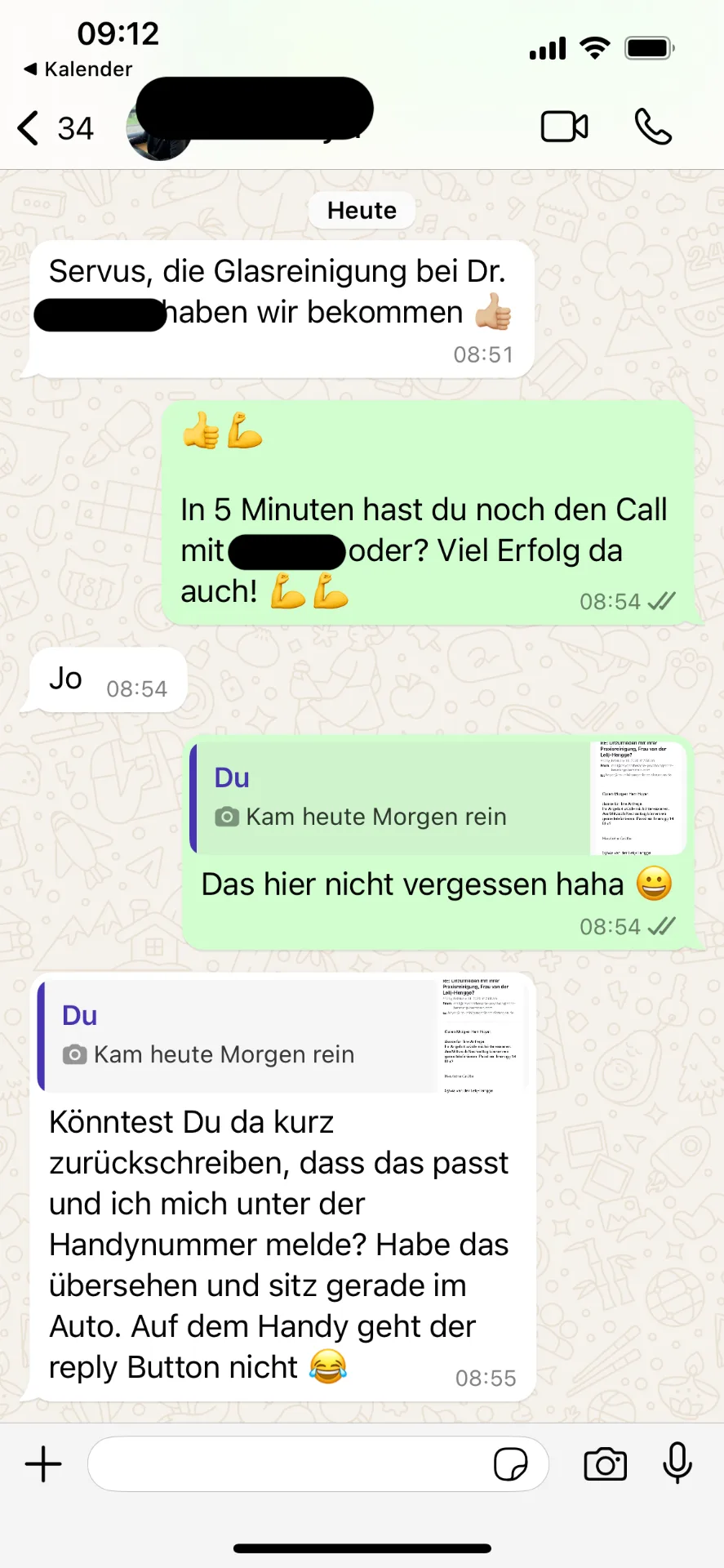 Echte Antwort eines Interessenten auf eine Kampagnen-E-Mail, Beispiel 3